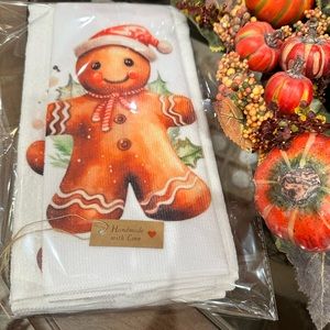 Customized microfiber kitchen towel set